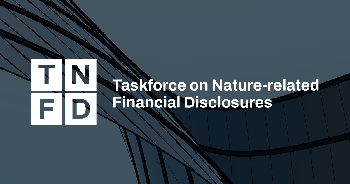 自然相關財務揭露 TNFD